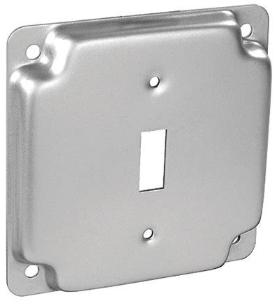 4x4 junction box cover|4 square raised cover plate.